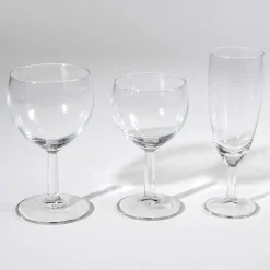 19 cl - Leerdam Crisal Ballon Calice Vino Multiuso In Vetro - Set 12 Pz