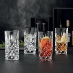 37.5 cl - Nachtmann Noblesse Bicchiere Cocktail in Vetro - Set 4 Pezzi