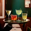 32 cl - Nude Bargiani Calice Cocktail Old Fashioned - In Vetro - Set 6 Pz