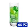34 cl - Nude Big Top Bicchiere Cocktail in Vetro - Set 60 Pezzi