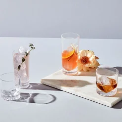 28.5 cl - Nude Caldera Bicchiere Cocktail Highball - In Vetro - Set 6 Pz