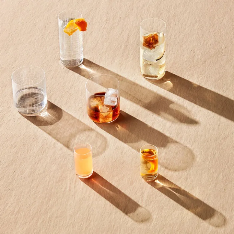 6 cl - Nude Finesse Bicchiere Liquore Shot - Set 6 Pz