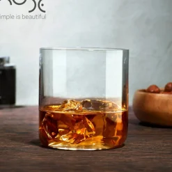 39 cl - Nude Finesse Bicchiere Whisky in Vetro - Set 6 Pezzi