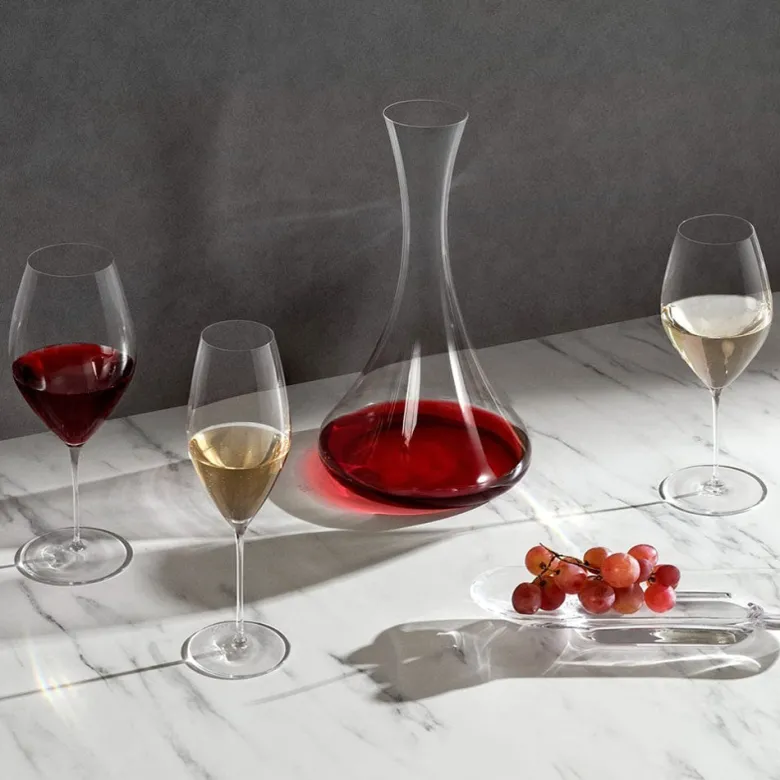 80 cl - Nude Grace Calice Vino Rosso Stem Zero - In Vetro - Set 2 Pz