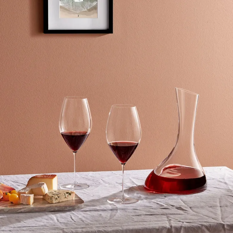 80 cl - Nude Grace Calice Vino Rosso Stem Zero - In Vetro - Set 2 Pz