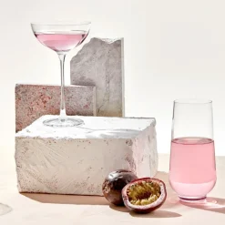42.5 cl - Nude Hepburn Bicchieri Cocktail Long Drink In Vetro Set 6 Pz