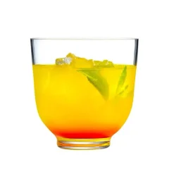 38 cl - Nude Hepburn Bicchieri Whisky Lowball In Vetro Set 6 Pz