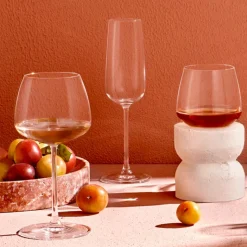 24.5 cl - Nude Mirage Calice Vino Rosso in Vetro - Set 6 Pezzi