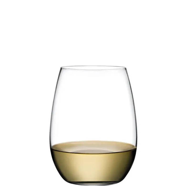 39 cl - Nude Pure Bicchiere Vino Bianco in Vetro - Set 6 Pezzi