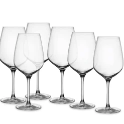 53 cl - Nude Refine Calice Vino Rosso in Vetro - Set 6 Pezzi