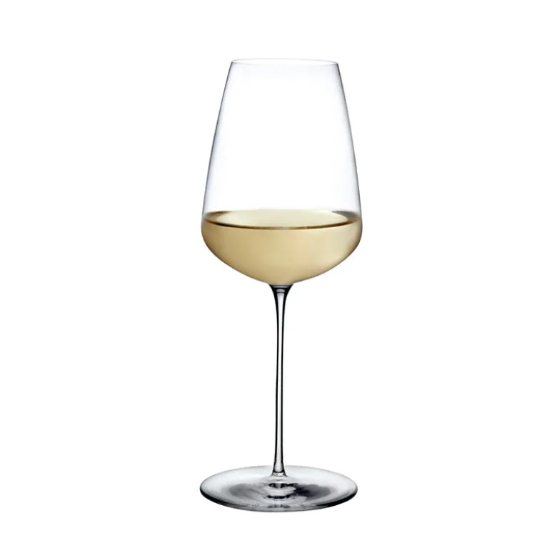 45 cl - Nude Stem Zero Vertigo Calice Vino Bianco in Vetro - Set 2 Pezzi