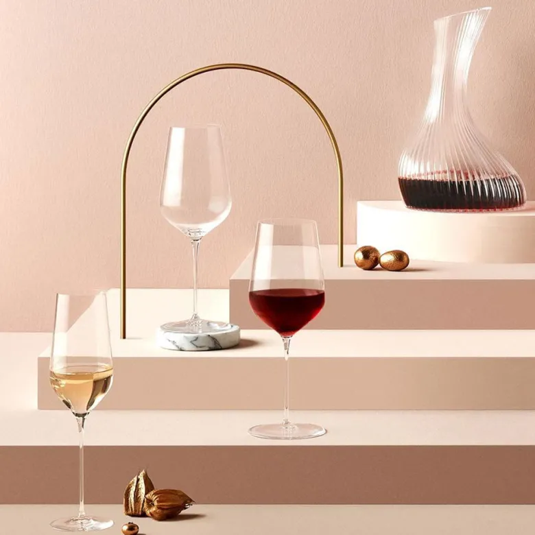 51 cl - Nude Trio Calice Vino Rosso Stem Zero - In Vetro - Set 2 Pz