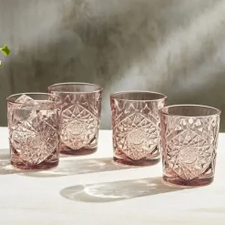 35.5 cl - Onis Hobstar Bicchiere Whisky in Vetro - Set 6 Pezzi
