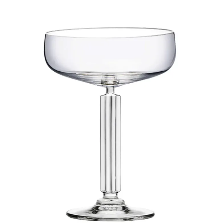 29 cl - Onis Modern America Calice Coupe in Vetro - Set 6 Pezzi