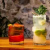 35.5 cl - Onis The Glitch Bicchiere Cocktail DOF In Vetro Set 6 Pz