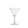 30 cl - Outdoor Party Martini Glass In SAN - Set 12 Pcs