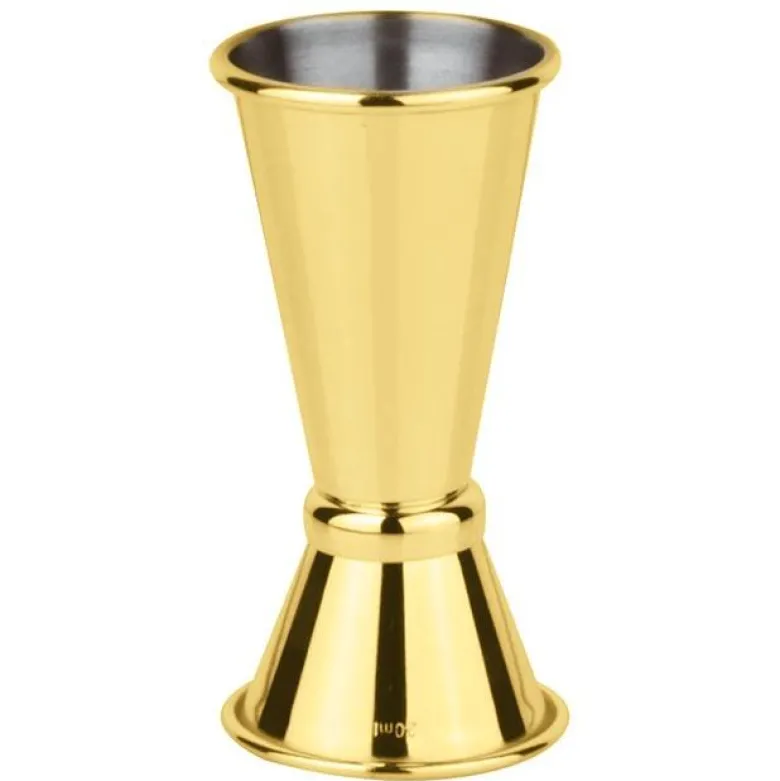 2-4 cl - Paderno Bar Happy Hour Jigger Japanese Stainless Steel Measure