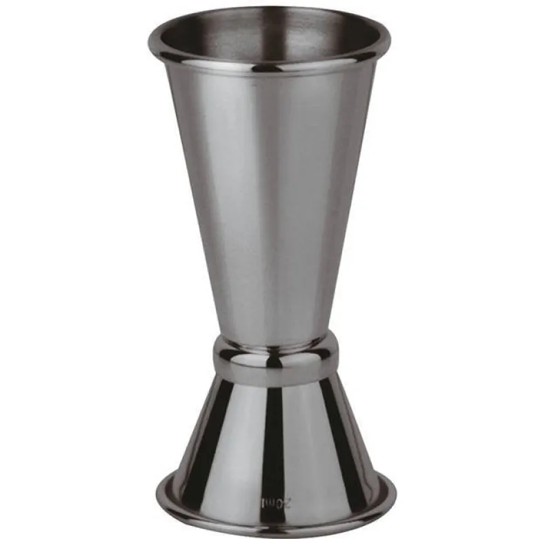 2-4 cl - Paderno Bar Happy Hour Jigger Japanese Stainless Steel Measure