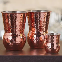 6 cl - Paderno Mug Julep Stainless Steel Cocktail Glass Set 4 Pcs