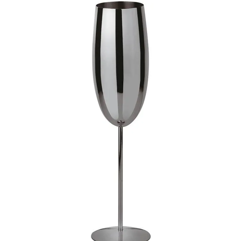 27 cl - Paderno Stainless Steel Flute Glass