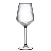35 cl - Pasabahce Allegra Focus Calice Vino Bianco Effetto Ottico In Vetro - Set 6 Pz