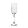 20 cl - Pasabahce Amber Calice Flute Bordo Dorato in Vetro - Set 6 Pezzi