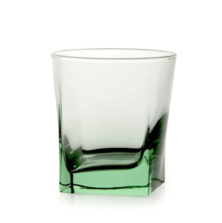 31 cl - Pasabahce Carre Bicchiere Acqua in Vetro - Set 3 Pezzi