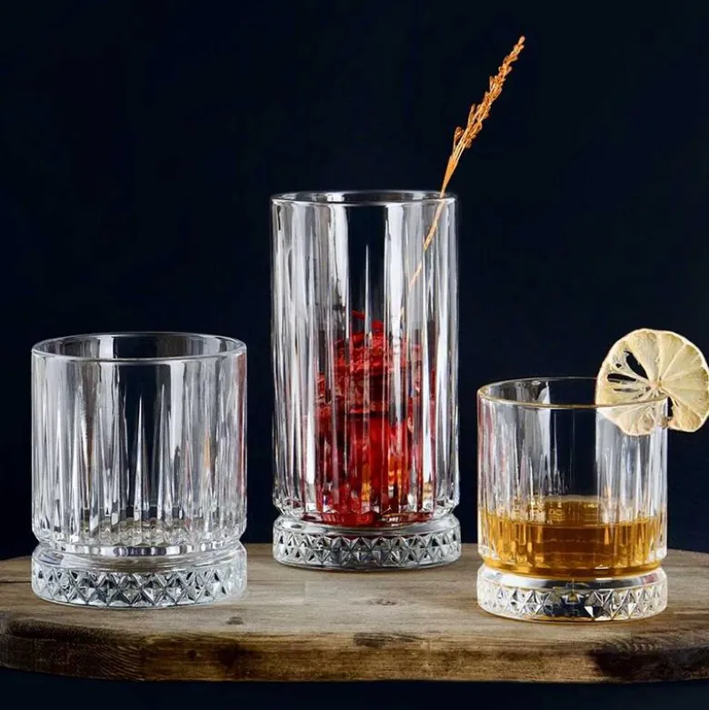 21 cl - Pasabahce Elysia Bicchiere Whisky in Vetro Temperato - Set 12 Pezzi