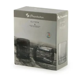 35.5 cl - Pasabahce Elysia Bicchiere Acqua in Vetro - Set 4 Pezzi