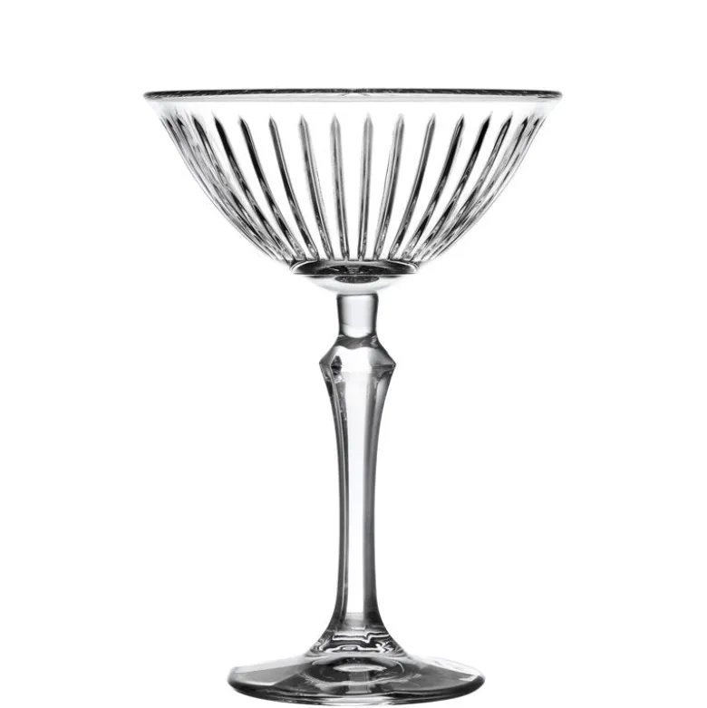 22 cl - Pasabahce Joy Bicchiere Martini in Vetro - Set 4 Pezzi