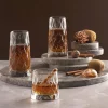 34.5 cl - Pasabahce Leafy Bicchiere Cocktail in Vetro - Set 4 Pezzi