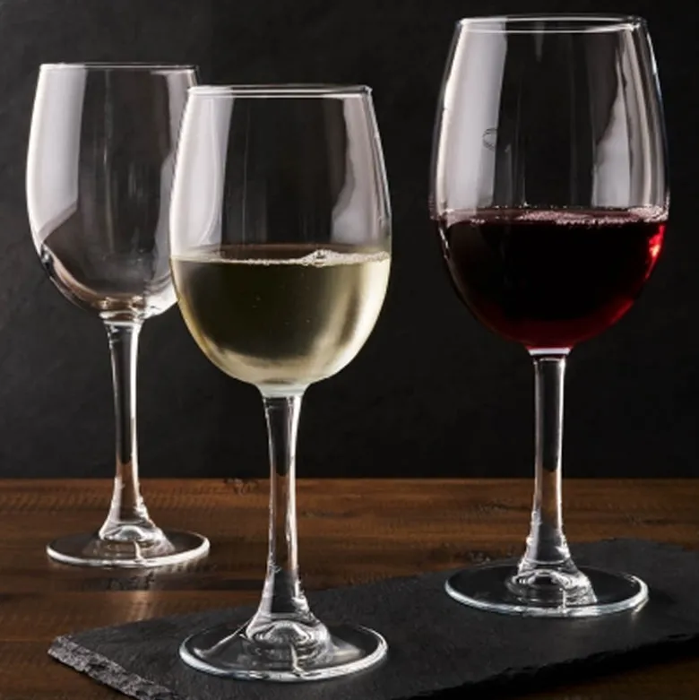 35 cl - PASABAHCE Palomino Calice Vino Bianco in Vetro Temperato - Set 6 Pezzi