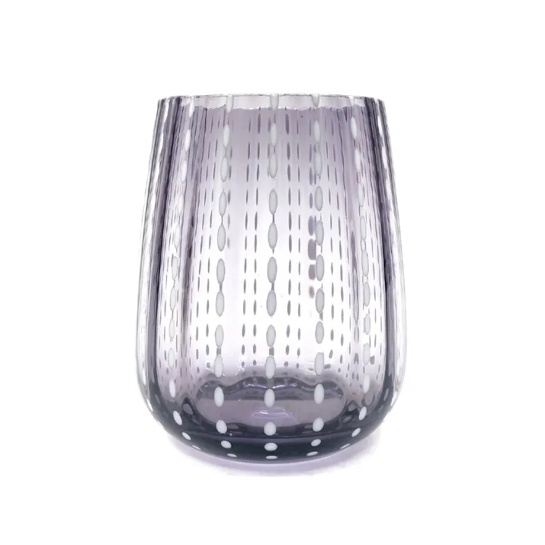 36 cl - Perlage Bicchiere Acqua in Vetro - Set 6 Pezzi