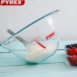 420 cl - Pyrex Classic Coppa Graduata Rotonda In Vetro Borosilicato