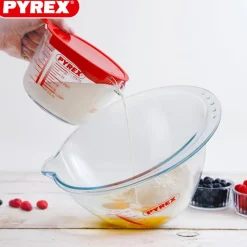 420 cl - Pyrex Classic Coppa Graduata Rotonda In Vetro Borosilicato