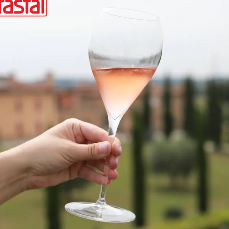 42 cl - Rastal Franciacorta Calice Vino Bianco in Vetro - Set 6 Pezzi