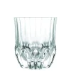 35 cl - RCR Adagio Bicchiere Acqua Rigato in Vetro - Set 6 Pezzi
