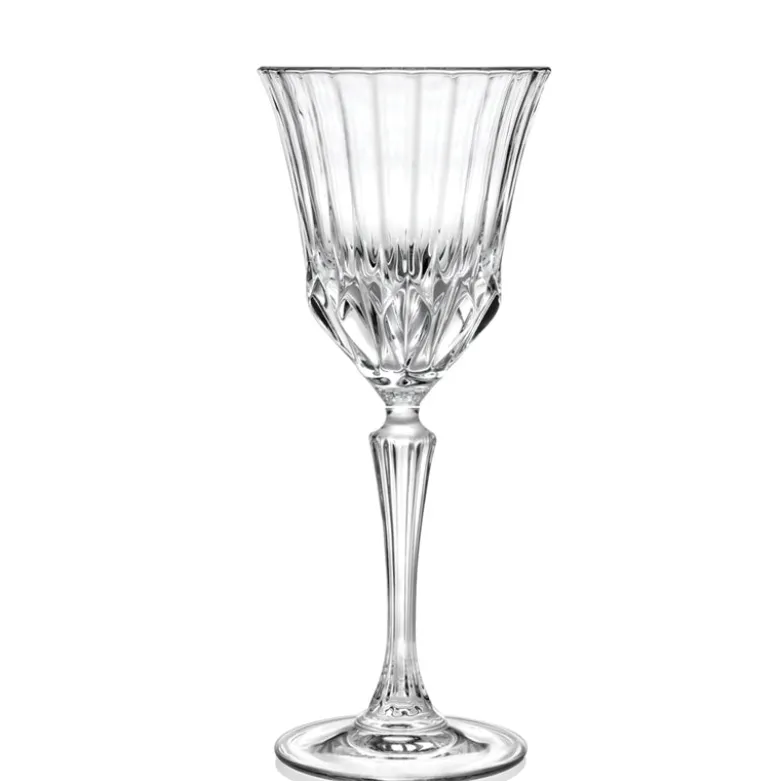 28 cl - RCR Adagio Calice Acqua in Vetro - Set 6 Pezzi