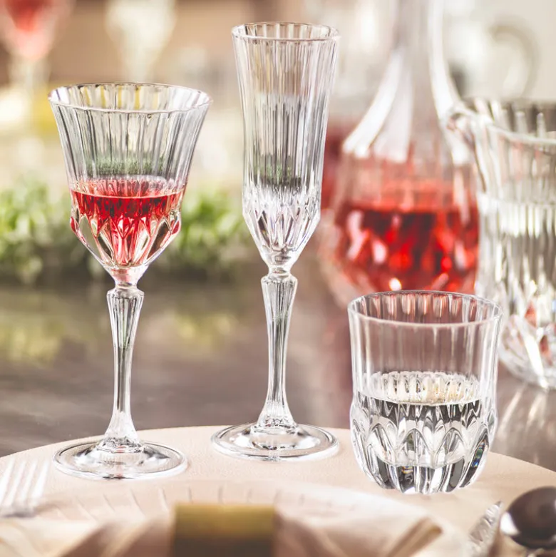 22 cl - RCR Adagio Calice Vino Bianco in Vetro - Set 6 Pezzi