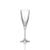 15.9 cl - RCR Cristalleria Italiana London Calice Flute In Vetro Cristallino Luxion Set 6 Pz