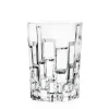 25 cl - RCR Cristalleria Italiana Etna Tumbler Bicchiere Cocktail In Vetro Luxion - Set 6 Pz