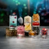 17 cl - RCR Cristalleria Italiana Circus Bicchiere Cocktail Rock In Vetro - Set 6 Pz