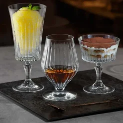 45 cl - RCR Cristalleria Italiana Timeless Stemless T45 Calice Cognac In Vetro Cristallino Luxion Set 6 Pz