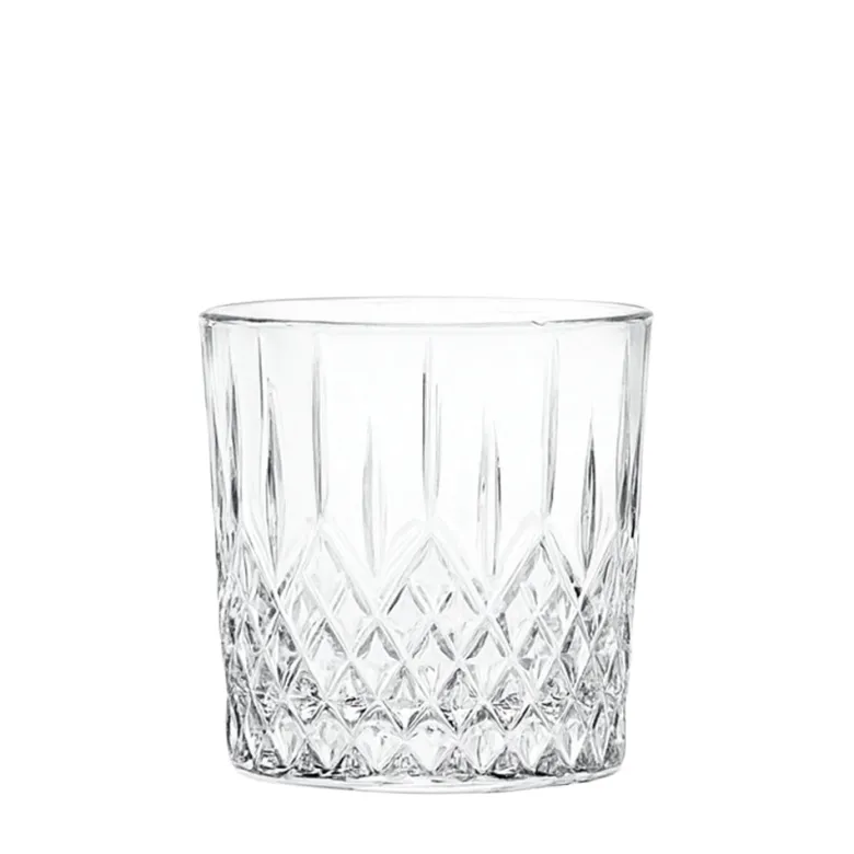32.2 cl - RCR Cristalleria Italiana London Bicchiere Whisky DOF In Vetro Cristallino Luxion Set 6 Pz