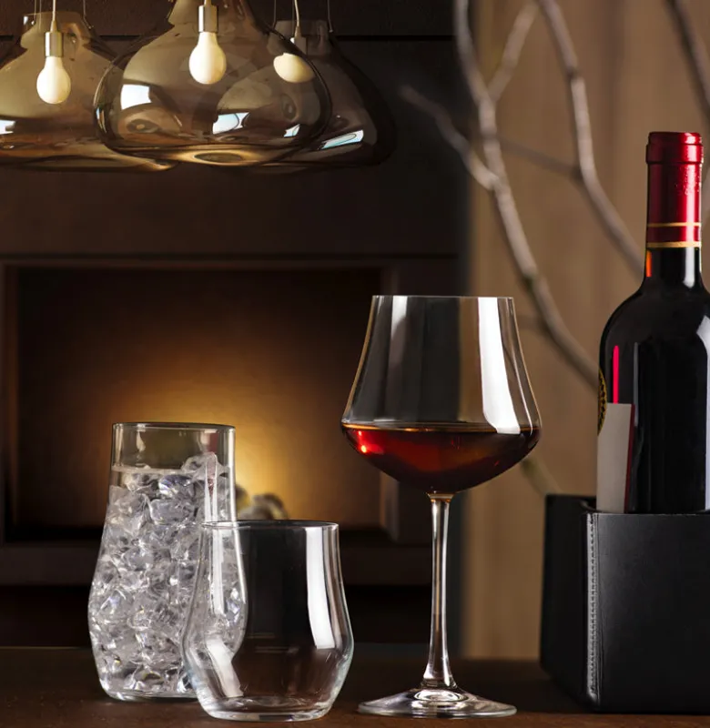 50 cl - RCR Ego Bicchiere Bibita in Vetro - Set 6 Pezzi