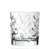 33 cl - RCR Laurus Bicchiere Acqua in Vetro - Set 6 Pezzi