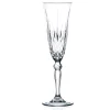 16 cl - RCR Melodia Calice Flute in Vetro - Set 6 Pezzi