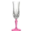 13 cl - RCR Opera Calice Flute in Vetro - Set 3 Pezzi