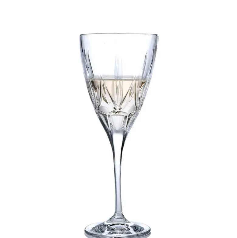28 cl - RCR RCR Chic Calice Multiuso in Vetro - Set 6 Pezzi