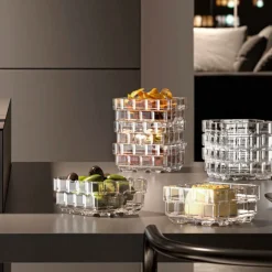 12 cl - RCR Stack Click Clack 75 Coppetta in Vetro - Set 6 Pezzi